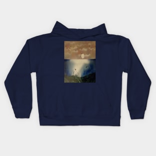 Ocean sunset Kids Hoodie